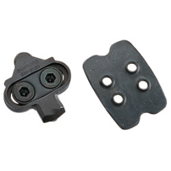 Shimano SPD Cleatset Einfach-Auslösung mit Gegenplatte , SM-SH51 schwarz