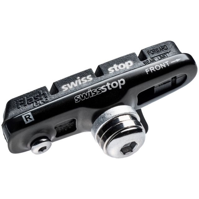 SwissStop Full FlashPro Shimano/SRAM Road Alu, 1 Paar, Original Black