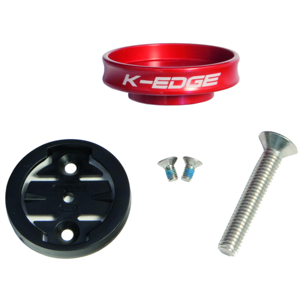 K-Edge GARMIN Gravity Cap Mount  red,one size