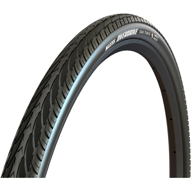 Maxxis Overdrive Maxxprotect Single 700C, Drahtreifen 27TPI schwarz, 32mm