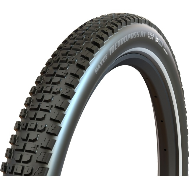 Maxxis Metropass AT EXO MaxxProtect REF 4 Season E-50 TR 27.5x2.40, 61-584 Drahtreifen 60TPI schwarz