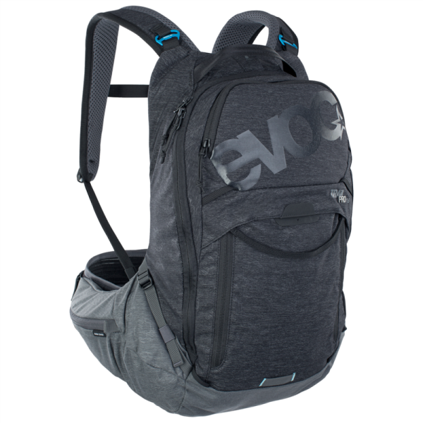 Evoc TRAIL PRO 16L Backpack black/carbon grey, S/M