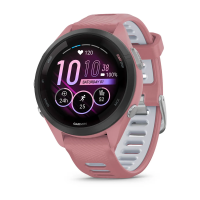 Garmin Forerunner 265, 42/46mm mit Schnellwechsel-Silikon-Armband 22mm