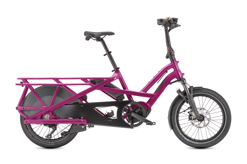 Tern GSD S10 Cargo Line, 500Wh Purple Shimano 1x10, dragon fruit, purple